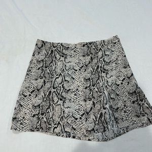 Reformation snake skirt